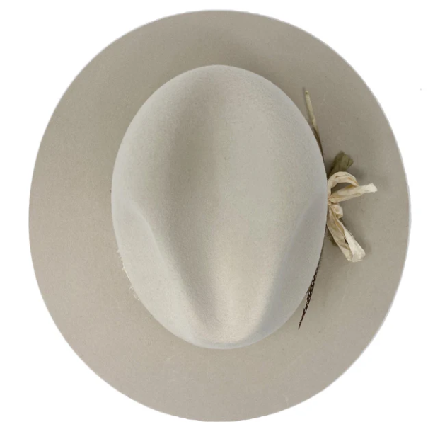 Brooklyn Fedora in Navajo White