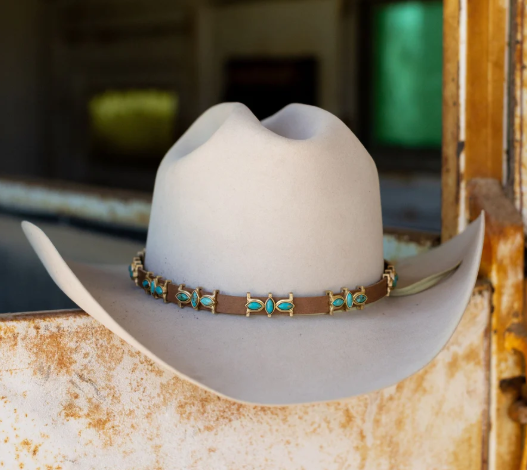 Desert Flower Hat Band