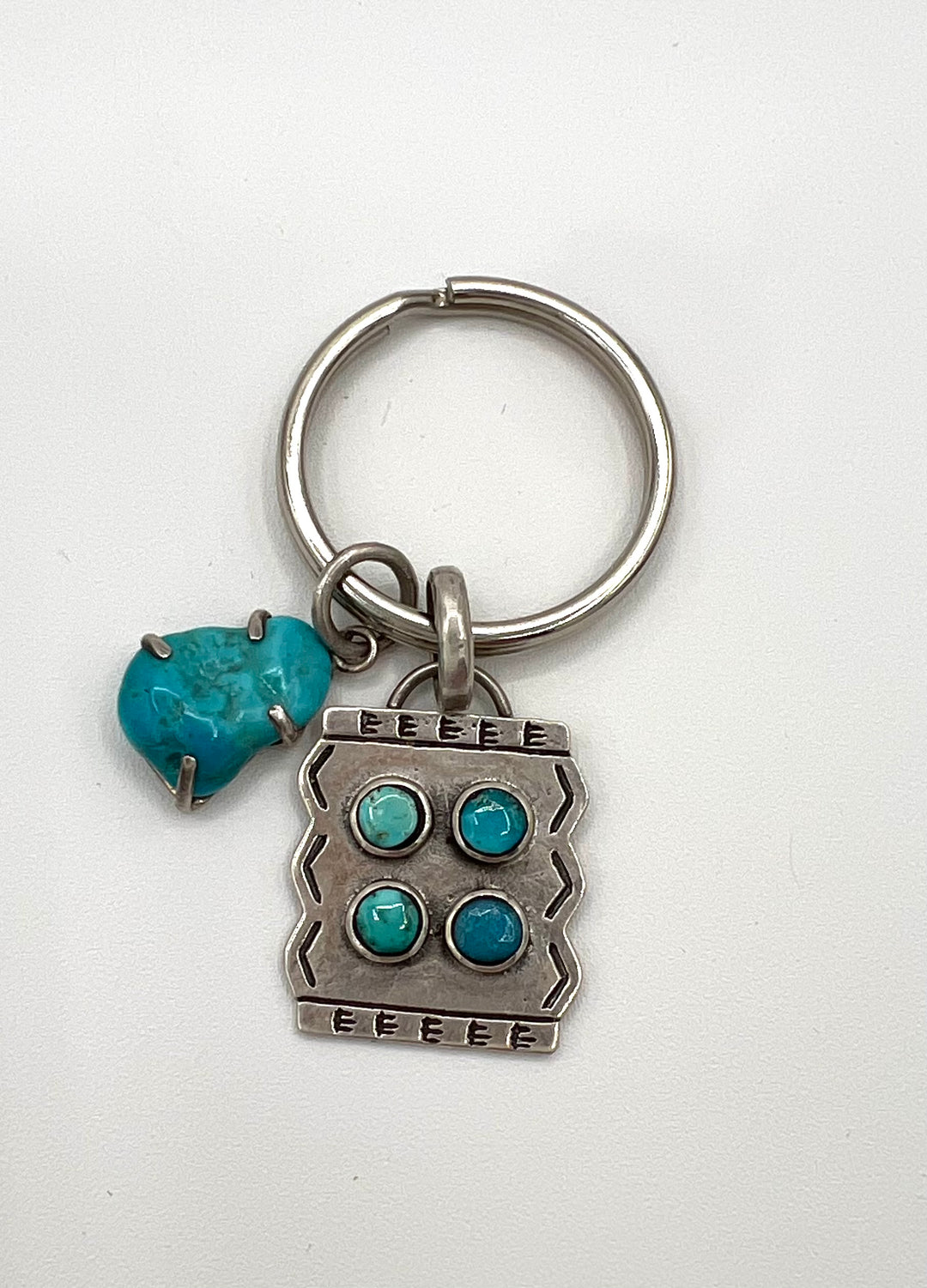 Turquoise Charm Key Chain